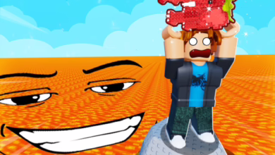 Survive LAVA for Brainrots!